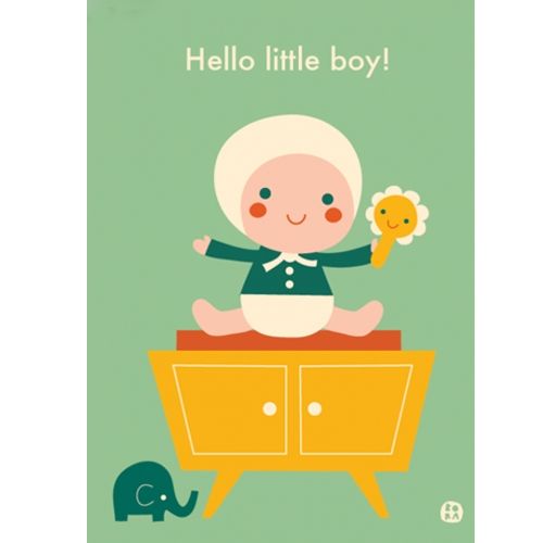 by bora geboortekaart jongen | PCAB03 | 0