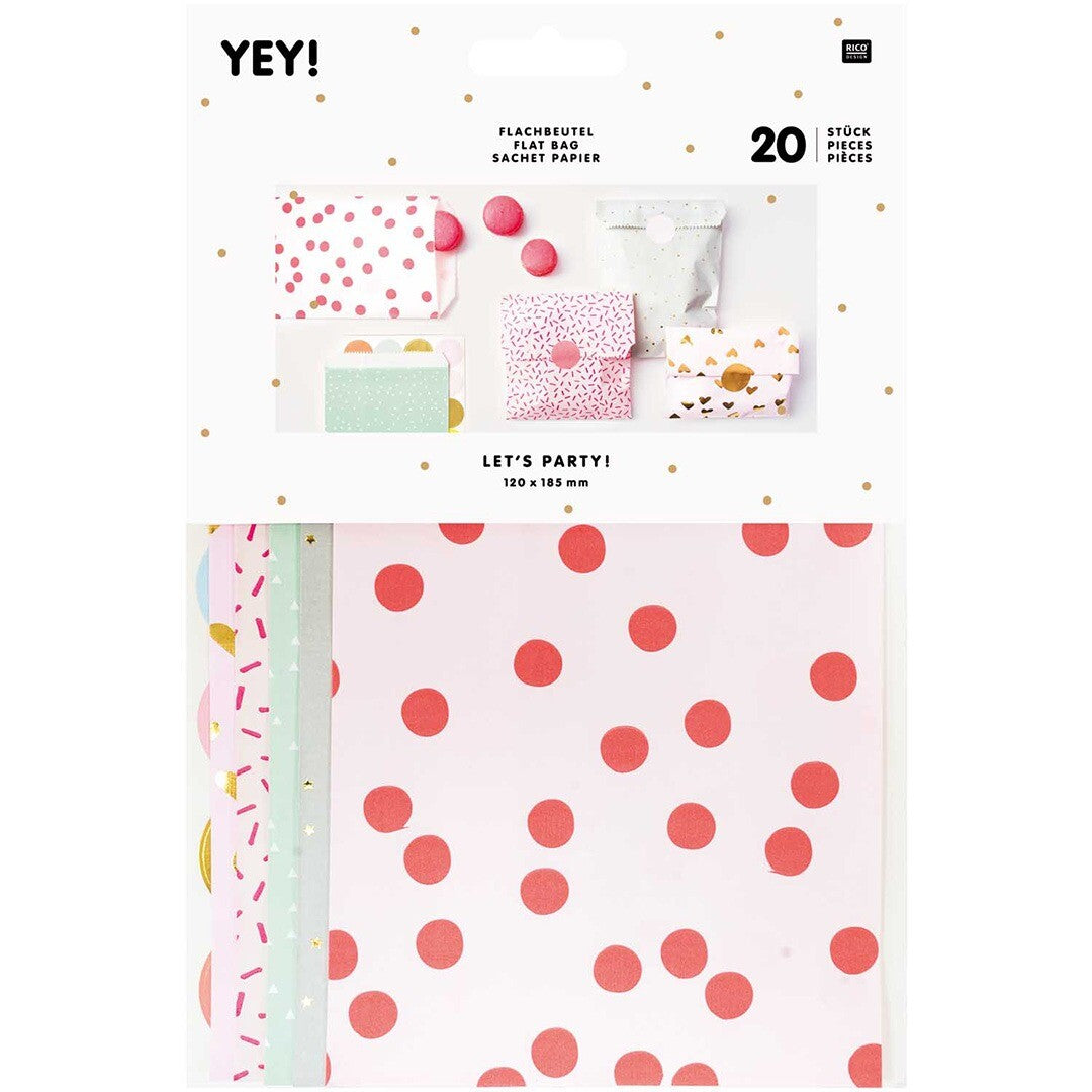 cadeauzakjes - mix - 20st | 99001.61.63 | 0