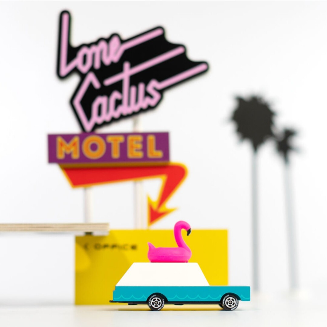 candylab candycar flamingo wagon | CLT-CND W228 | 3