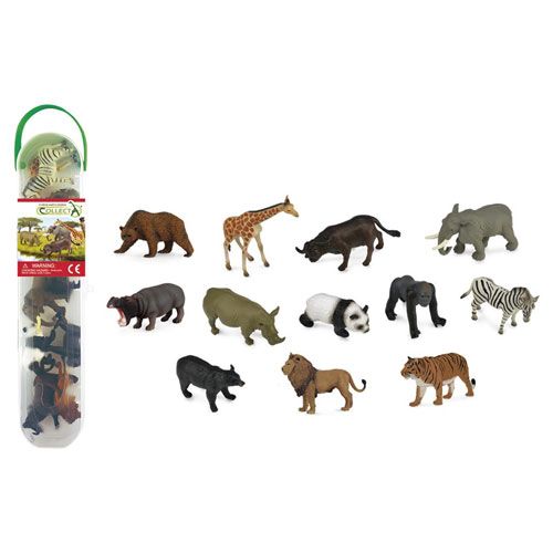 collecta mini wilde dieren 5-3 cm (12st) | 3389105 | 1