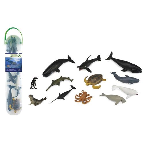 collecta set b mini zeedieren 7-3 cm (12st) | 3389108 | 1