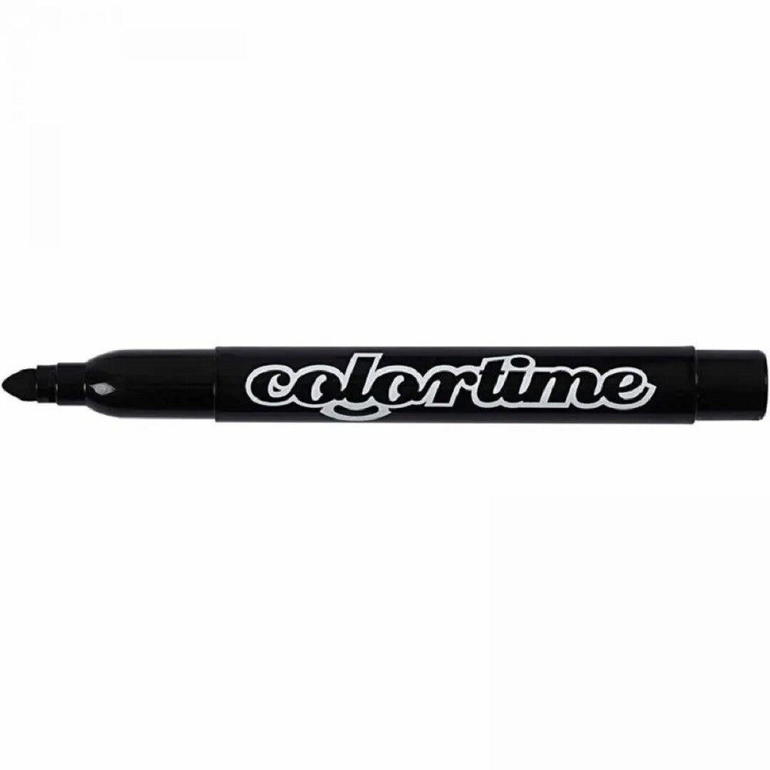 colortime viltstiften zwart - 12st | 37331 | 1