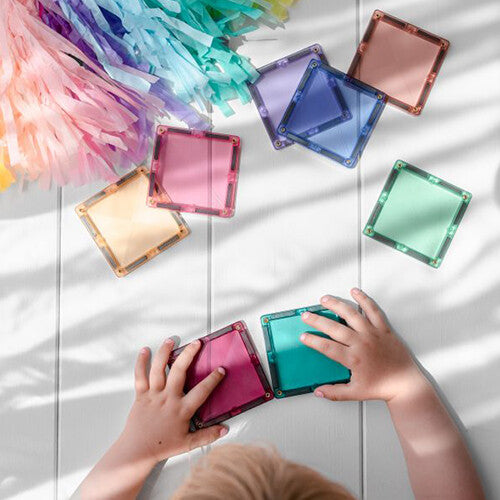 connetix magnetische tegels creative - pastel - 120st  | CON-EU-P120 | 4