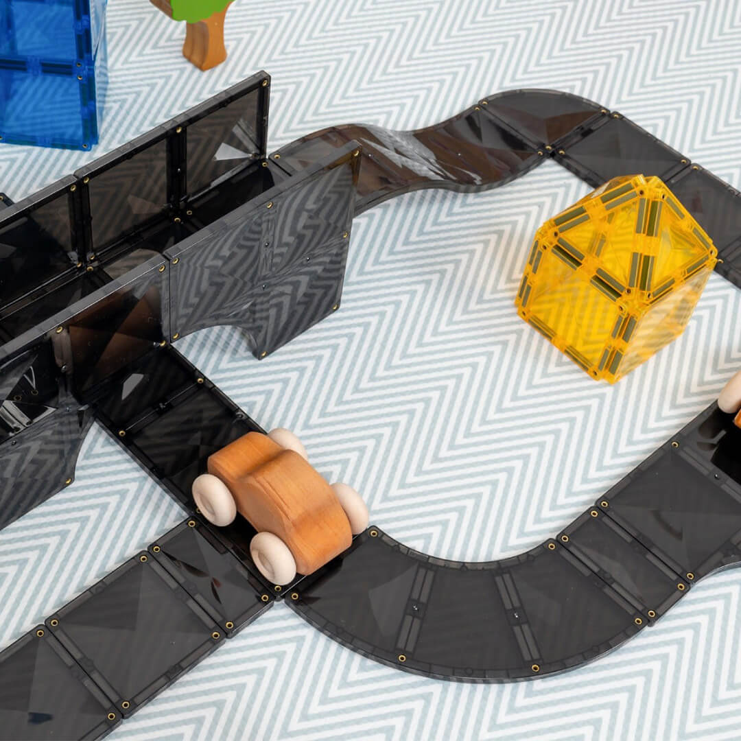 connetix magnetische tegels - creative roads - 48st | CT-O-00048-CR | 1