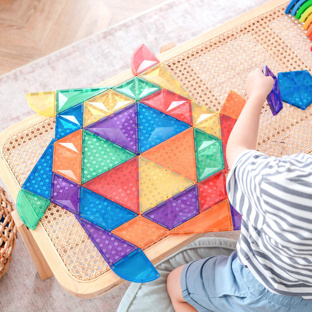 connetix magnetische tegels - shape expansion pack - rainbow - 36st    | CON-EU-36SE | 4