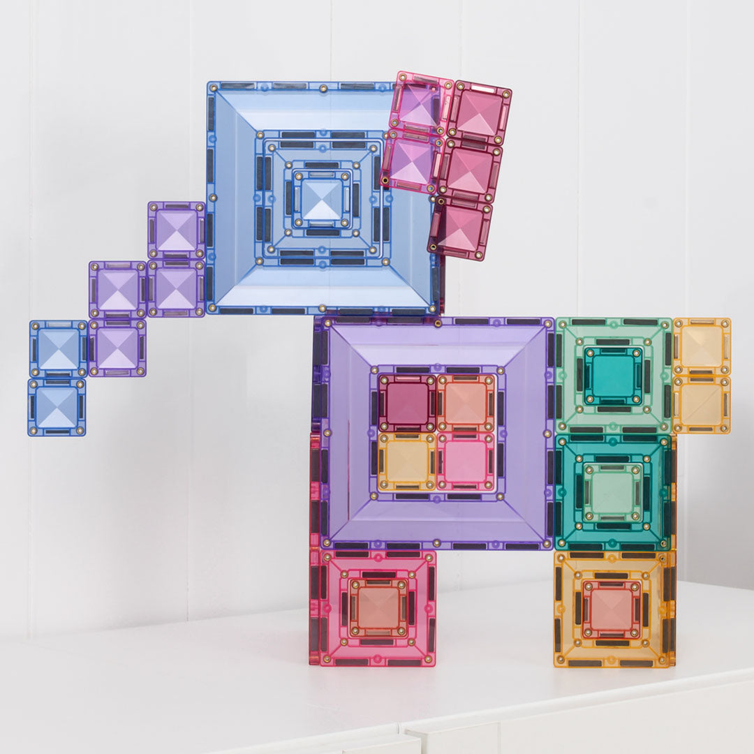 connetix magnetische tegels - pastel portal set - 48st | CT-P-00048-PP  | 2