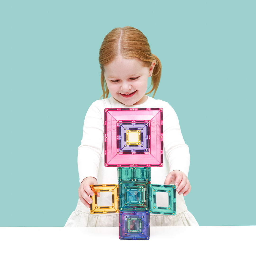 connetix magnetische tegels - pastel portal set - 48st | CT-P-00048-PP  | 3