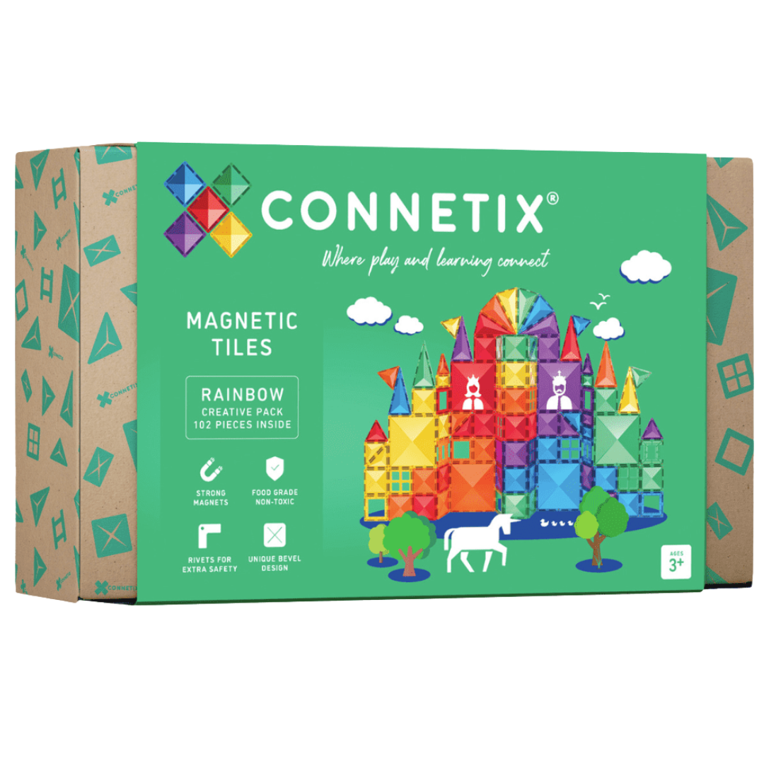connetix magnetische tegels creative - rainbow - 102st  | CON-EU-102 | 11