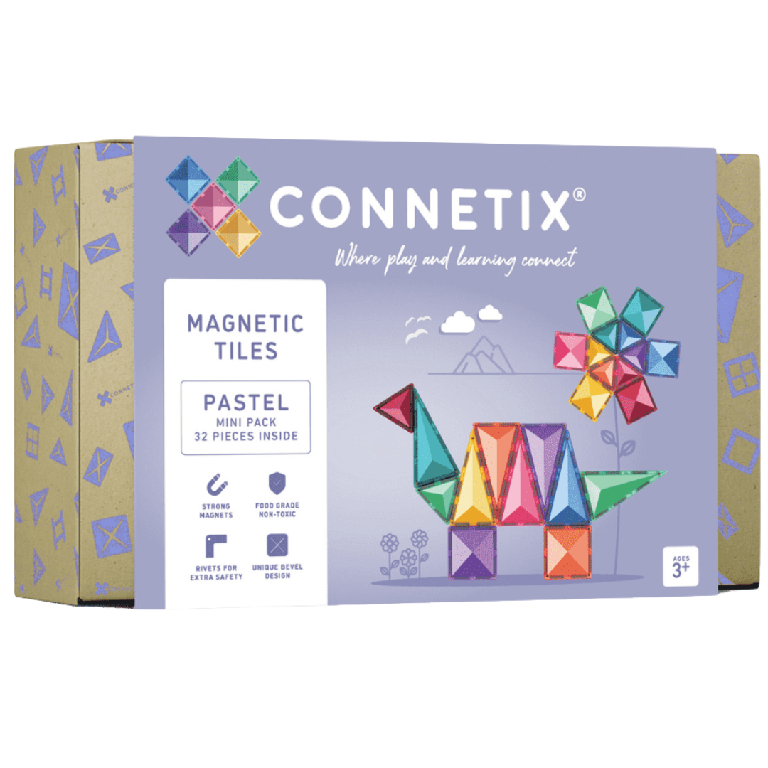 connetix magnetische tegels mini - pastel - 32st  | CON-EU-P32 | 11