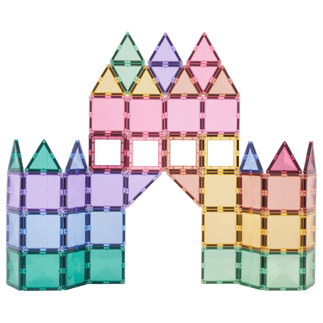 connetix magnetische tegels creative - pastel - 104st | CT-P-00104-CR | 6