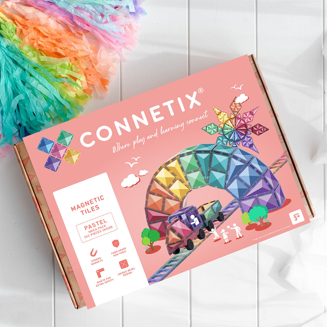 connetix magnetische tegels mega - pastel - 202st   | CON-EU-P202 | 22