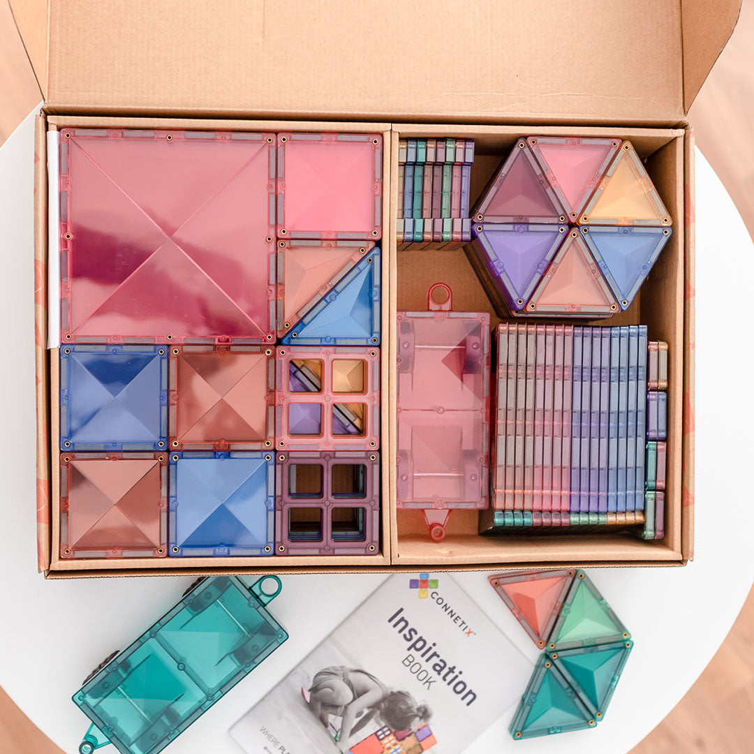 connetix magnetische tegels mega - pastel - 202st   | CON-EU-P202 | 26