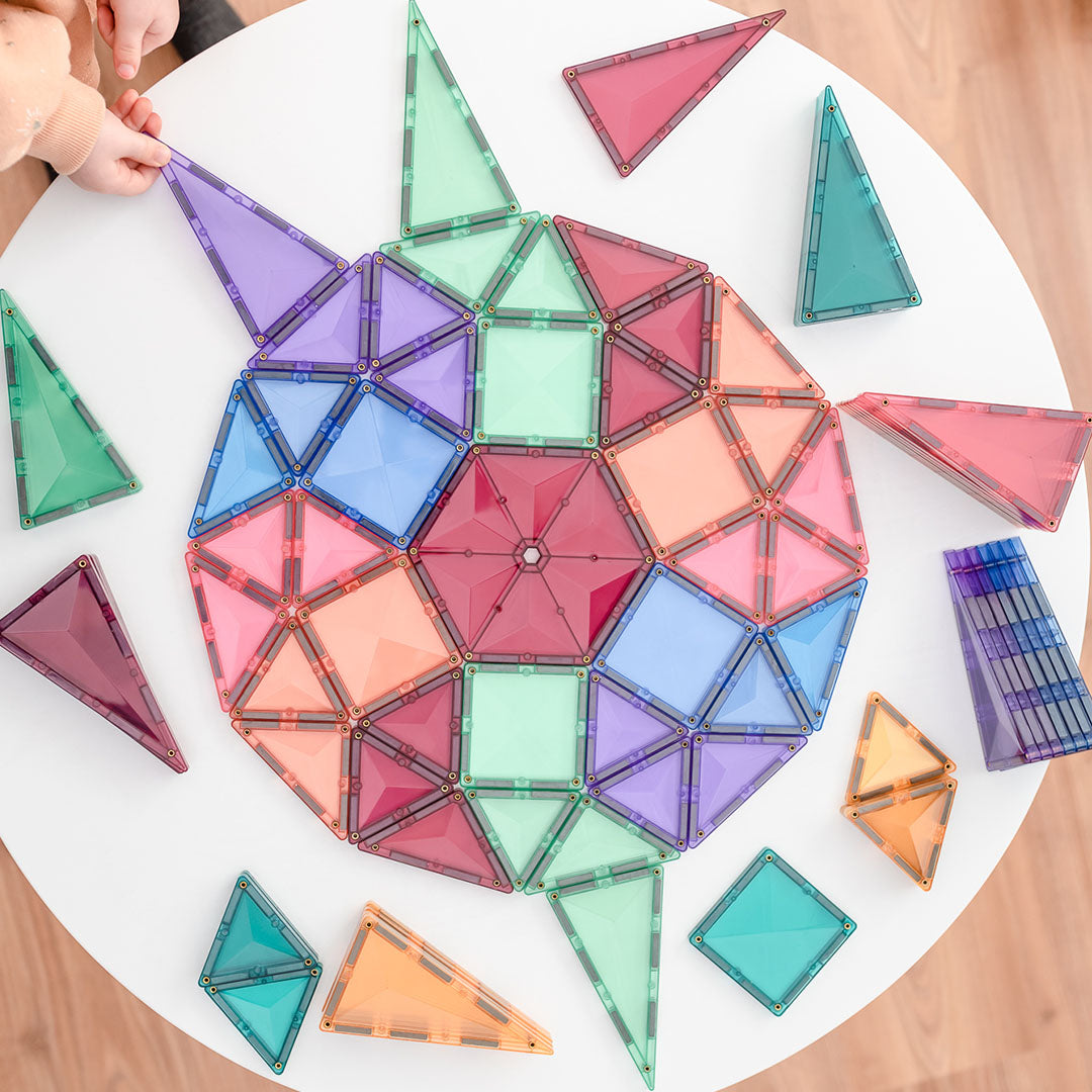 connetix magnetische tegels mega - pastel - 202st   | CON-EU-P202 | 23