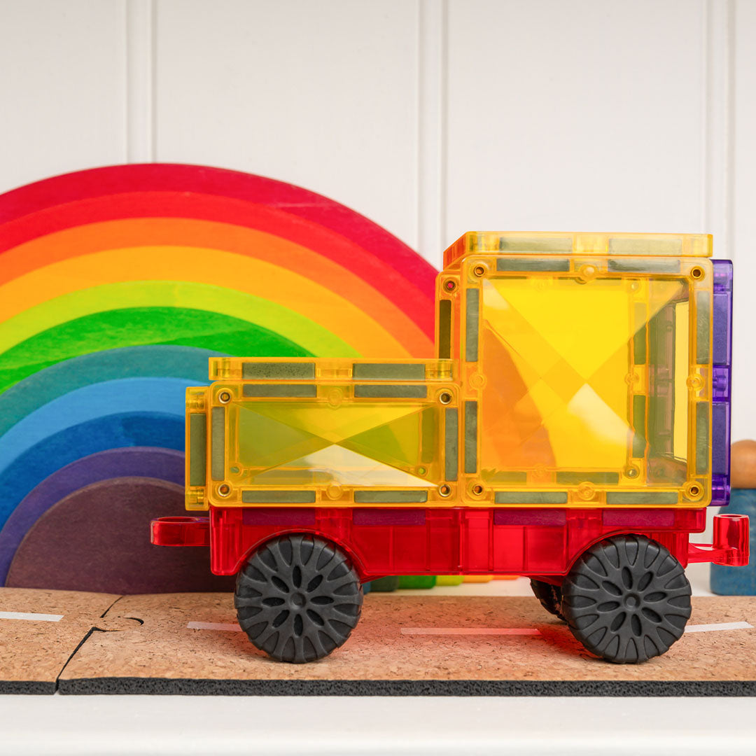 connetix magnetische tegels motion - rainbow - 24st   | CON-EU-24C | 15