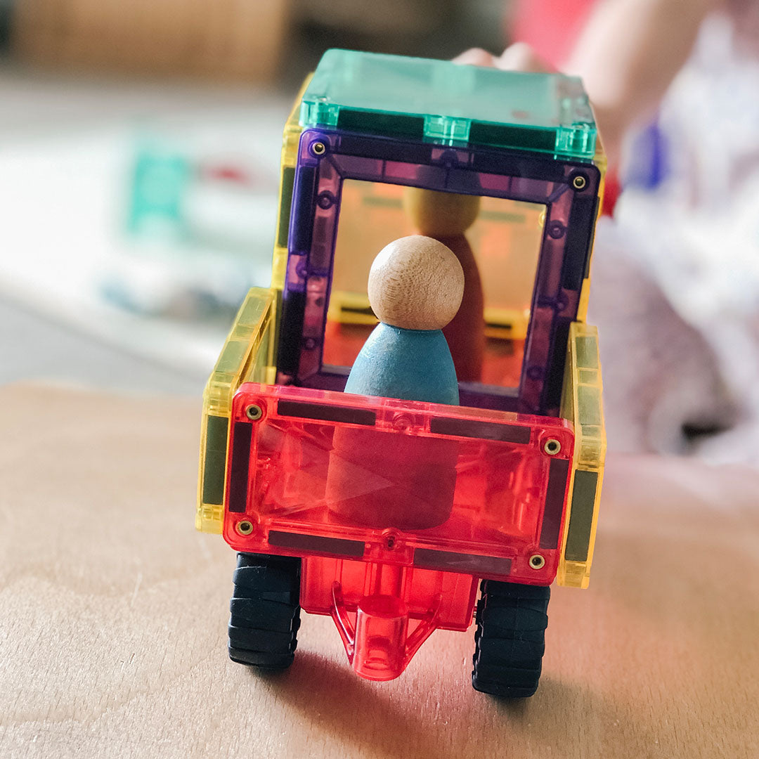 connetix magnetische tegels motion - rainbow - 24st   | CON-EU-24C | 12