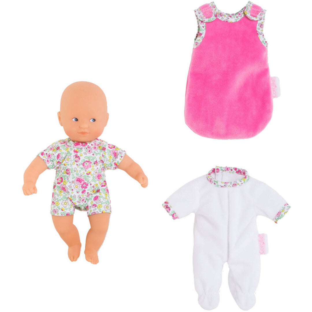 corolle babypop calin - good night slaapset - 20 cm  | 5610540 | 0