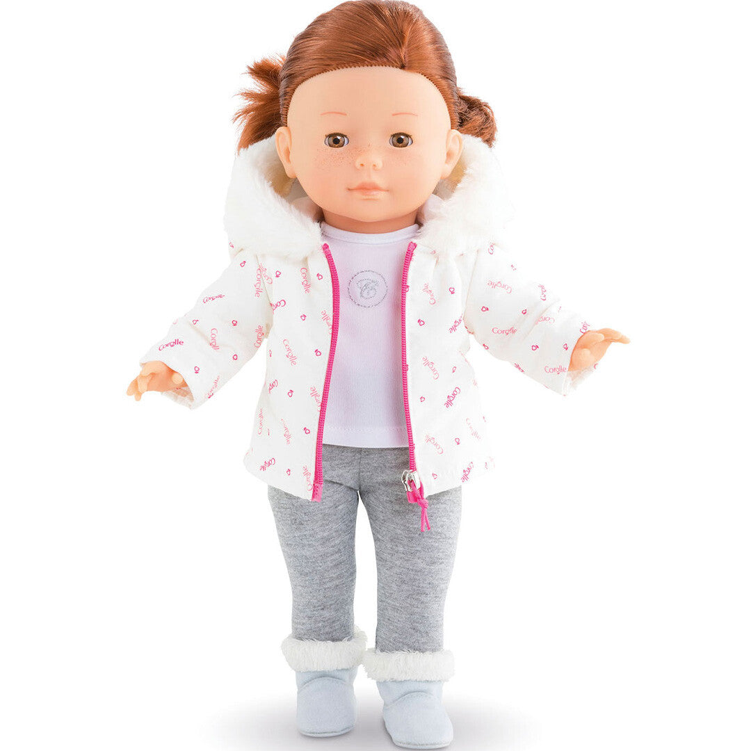 corolle poppenjas met capuchon - 36 cm | 5610416 | 1