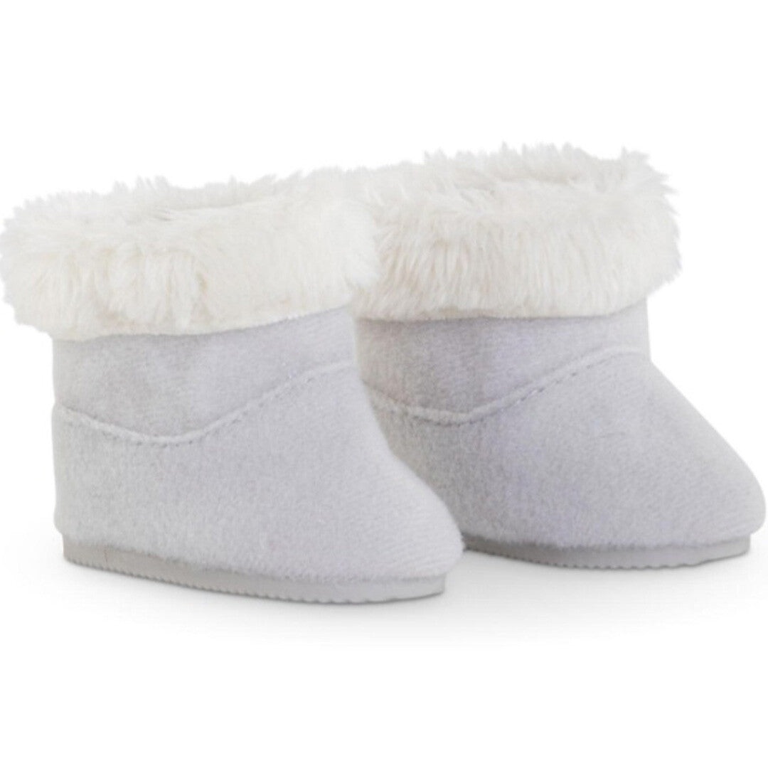 corolle poppenschoenen boots voor stapop - grijs - 36 cm  | 5610596 | 0