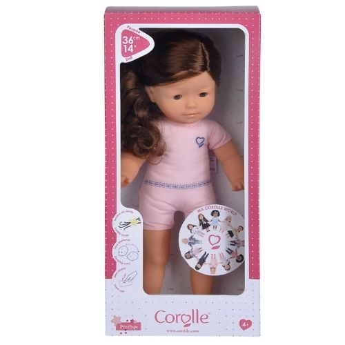 corolle stapop kastanjebruine krullen - 36 cm  | 5610302 | 1