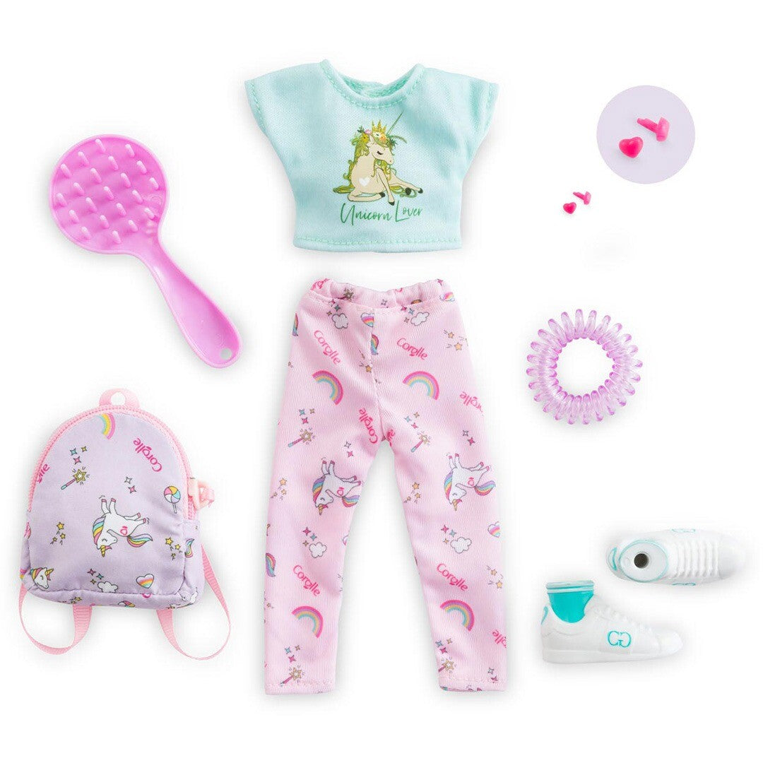corolle unicorn outfit voor girls modepoppen - 28 cm | 5610537 | 0