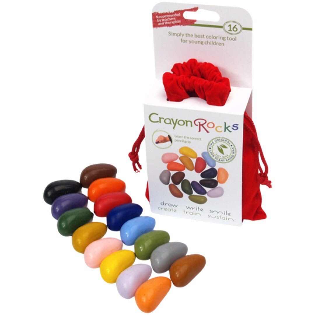 crayon rocks waskrijtjes 16st in 16 kleuren | CR.RVE.16 | 2