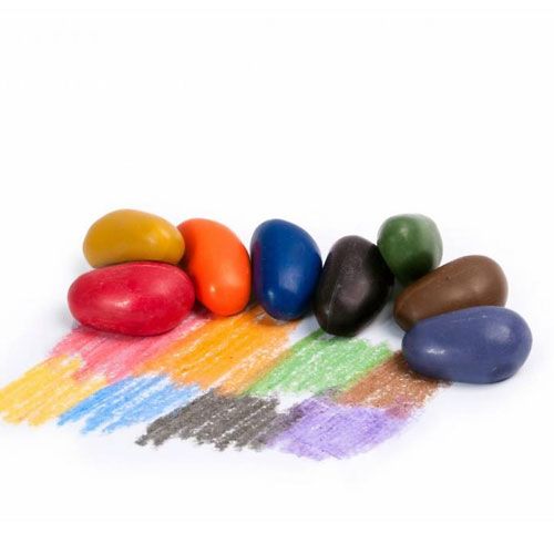 crayon rocks waskrijtjes 8 st in 8 kleuren - ecru zakje | CR.CMU.08 | 0