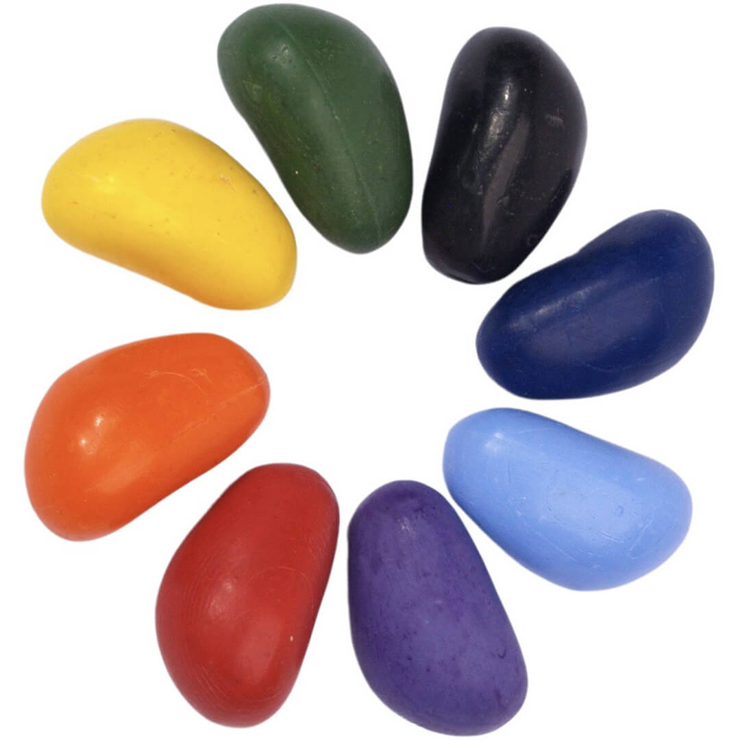 crayon rocks waskrijtjes 8st in 8 kleuren - modern art | CR.MAC.08 | 0