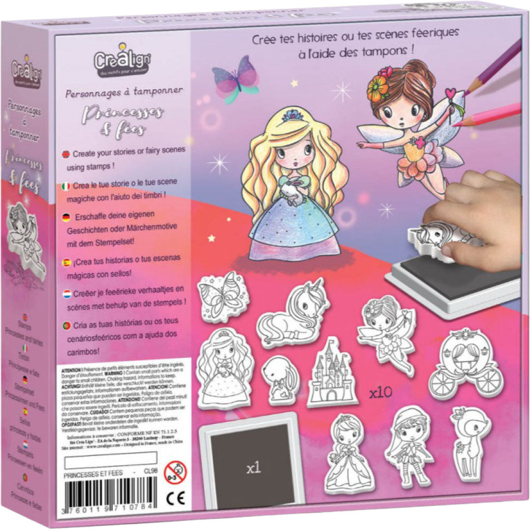 crealign stempelset prinsessen en feeën - 11st | CL98 | 4