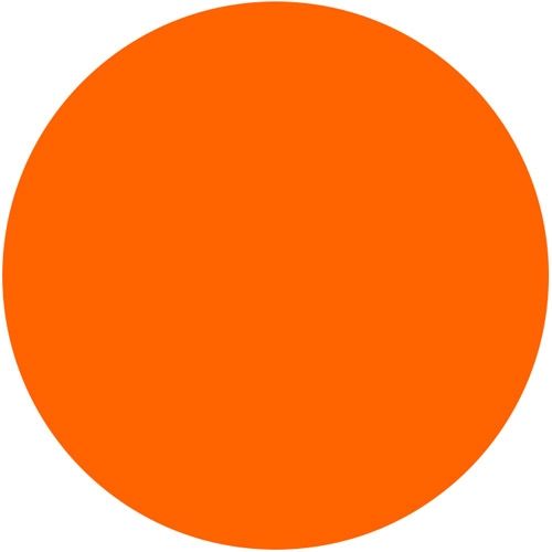 creall eco color plakkaatverf 500ml - oranje | 32204 | 1