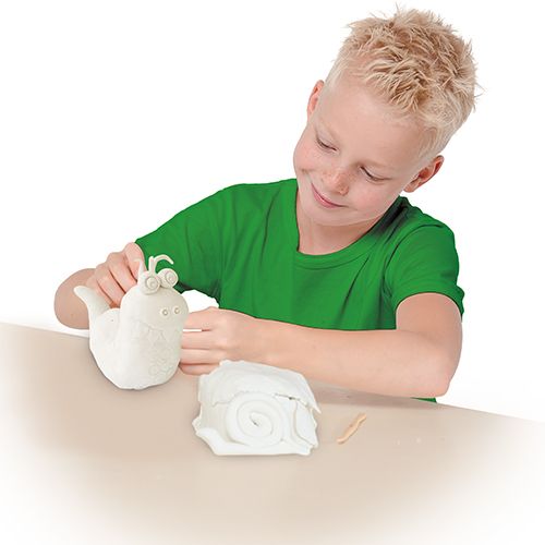 creall luchthardende boetseerklei - 500 gr - cement | 26212 | 4