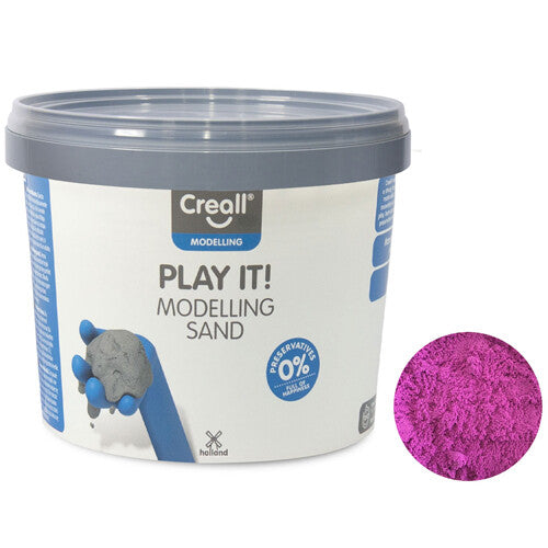 creall modelleer zand - 750 gr - violet | 03208 | 0