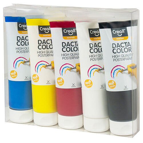 creall natuurlijke plakkaatverf dacta color - 5x250ml | 30530 | 3