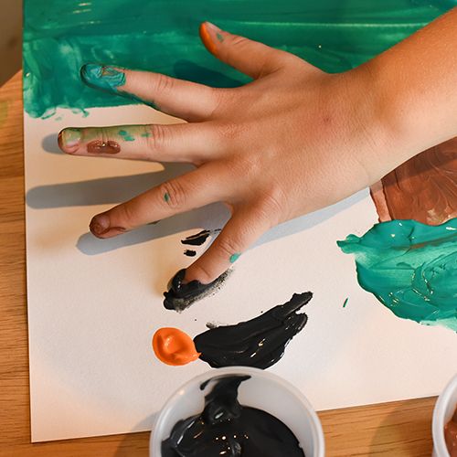 creall natuurlijke vingerverf - 250 ml - geel | 07821 | 3