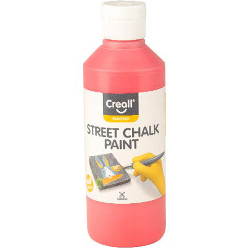 creall stoepkrijtverf 250 ml - rood | 24603 | 0