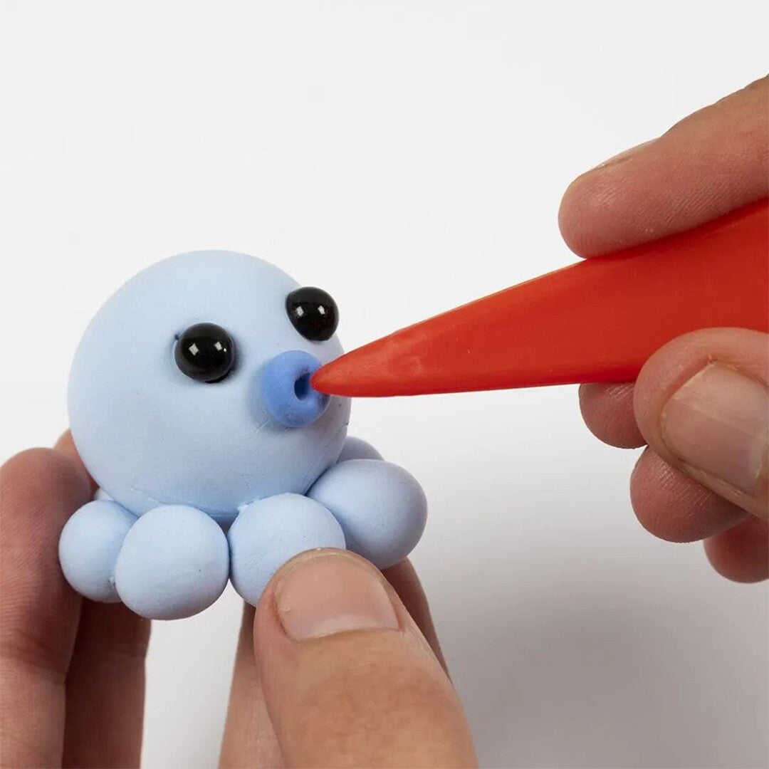 creativ company boetseerklei silk clay - neon - 6st | 79140 | 2