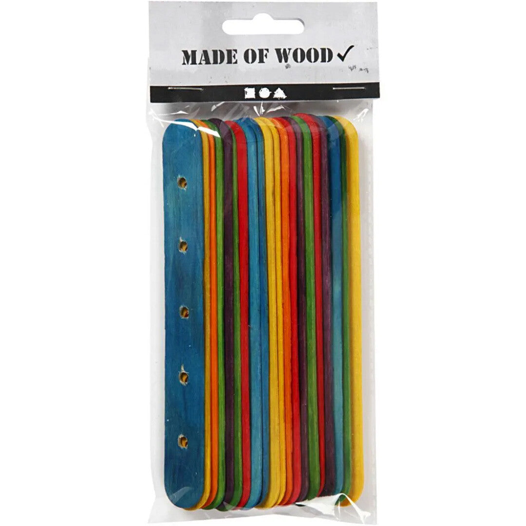 creativ company constructiestokjes gekleurd - 20st | 563050 | 0