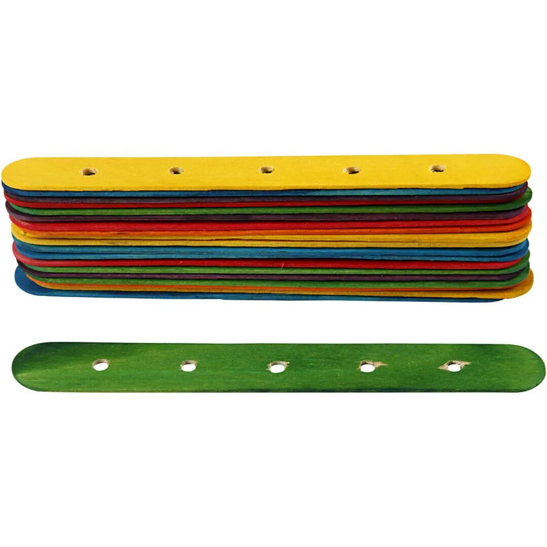 creativ company constructiestokjes gekleurd - 20st | 563050 | 3