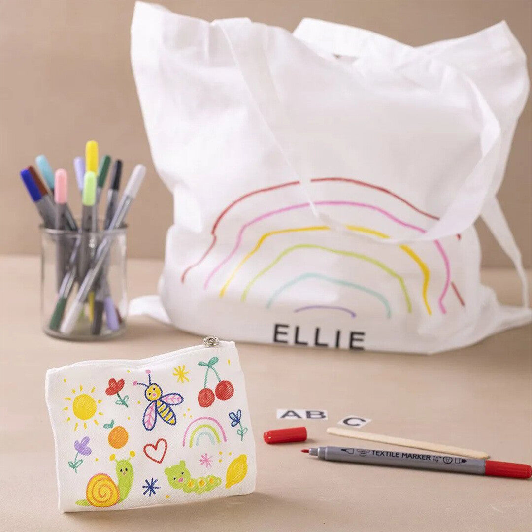 creativ company dubbelzijdige textielstiften - 20st | 34817 | 3