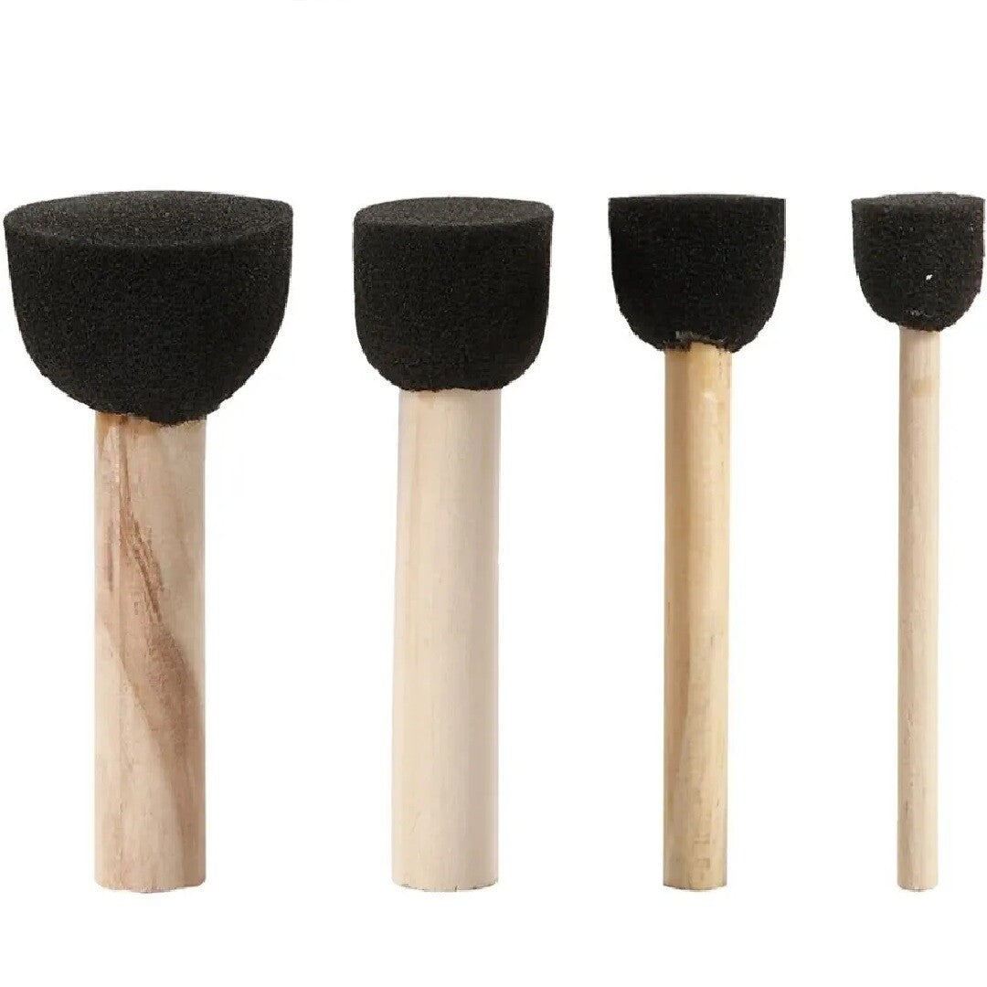 creativ company foam stempels rond - 4st | 104090 | 0