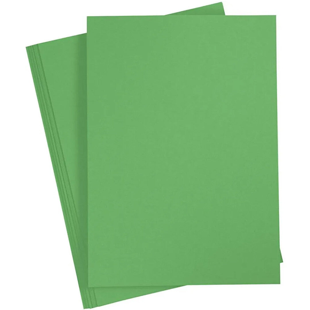 creativ company knutselkarton A4 180 gr - groen - 20 vellen  | 21123 | 0