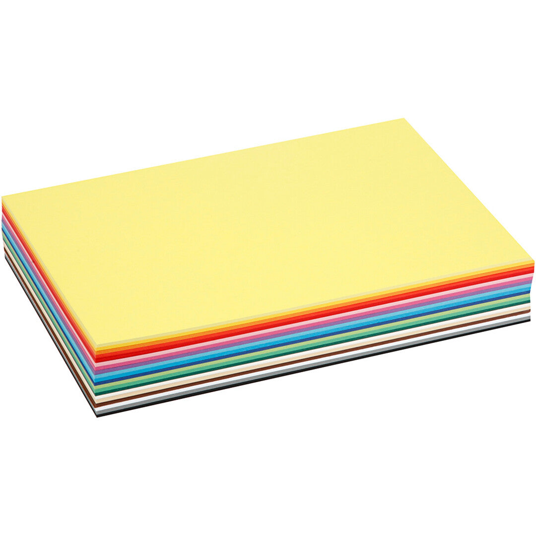 creativ company knutselkarton A4 180 gr - in 20 kleuren - 300 vellen | 21424 | 0