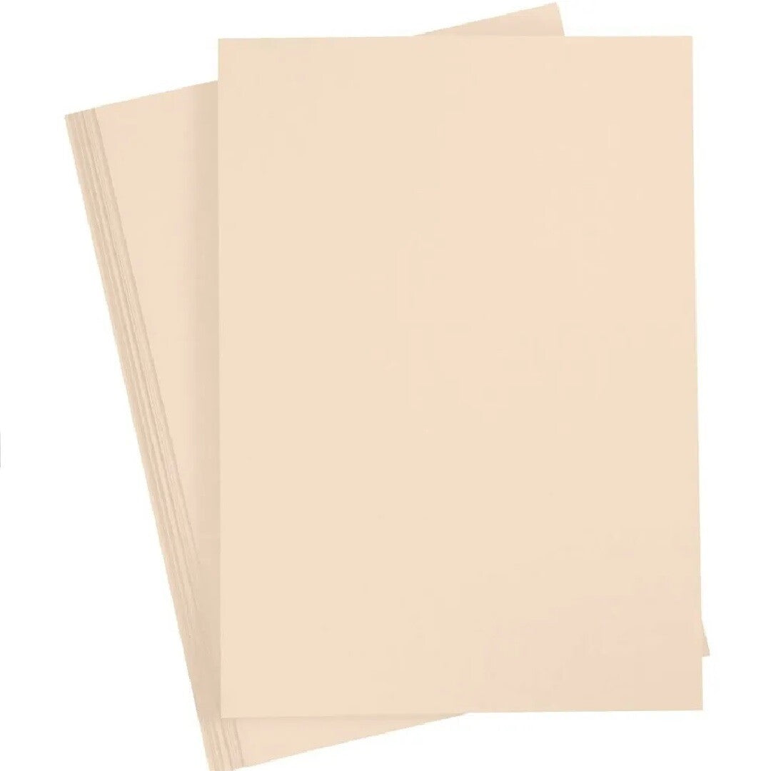 creativ company knutselkarton A4 180 gr - lichtbeige - 20 vellen  | 21128 | 0