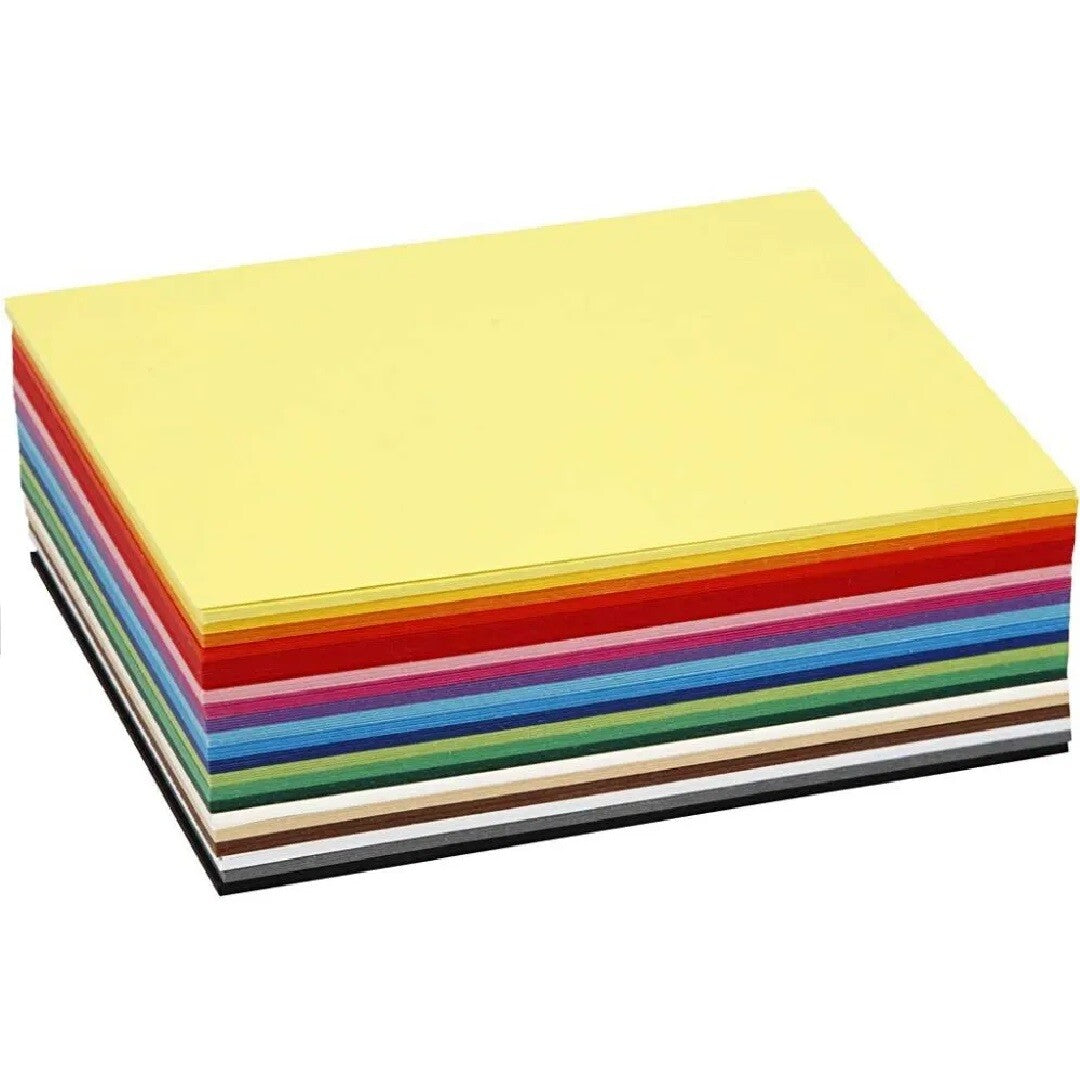 creativ company knutselkarton A6 180 gr - in 20 kleuren - 300 vellen | 21426 | 0