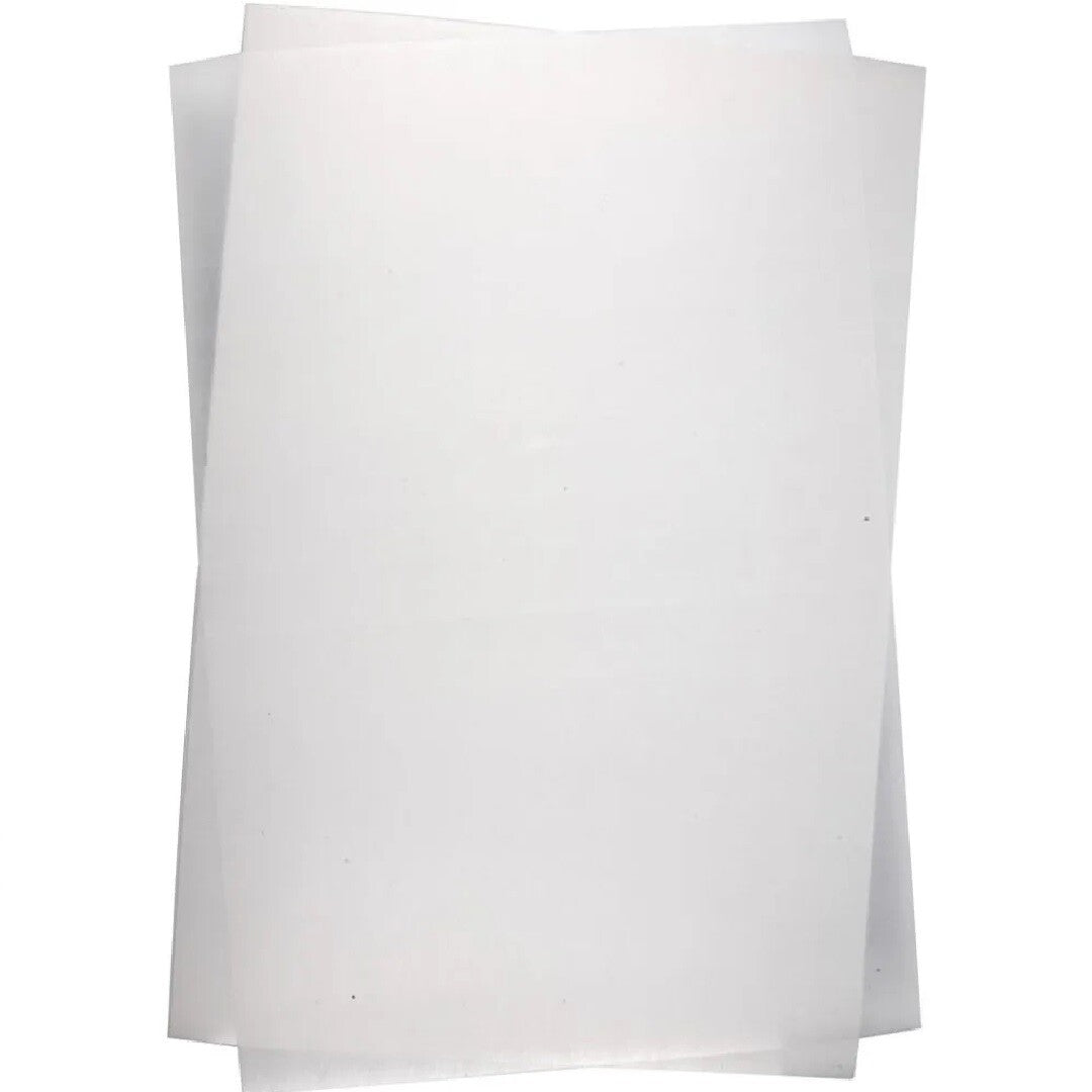 creativ company krimpfolie vellen mat en glanzend wit - 10st | 79090 | 1