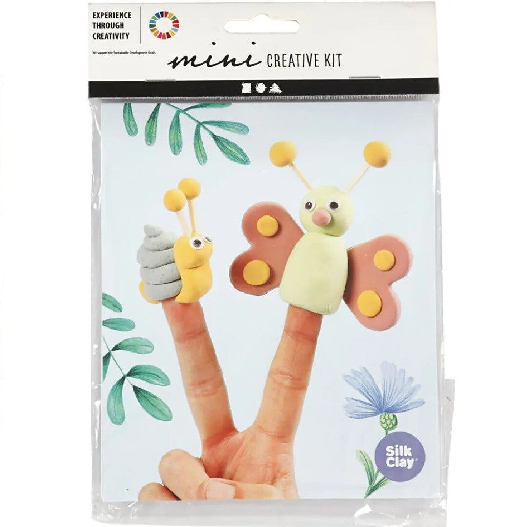 creativ company mini kit vingerpoppetjes insecten | 977322 | 0