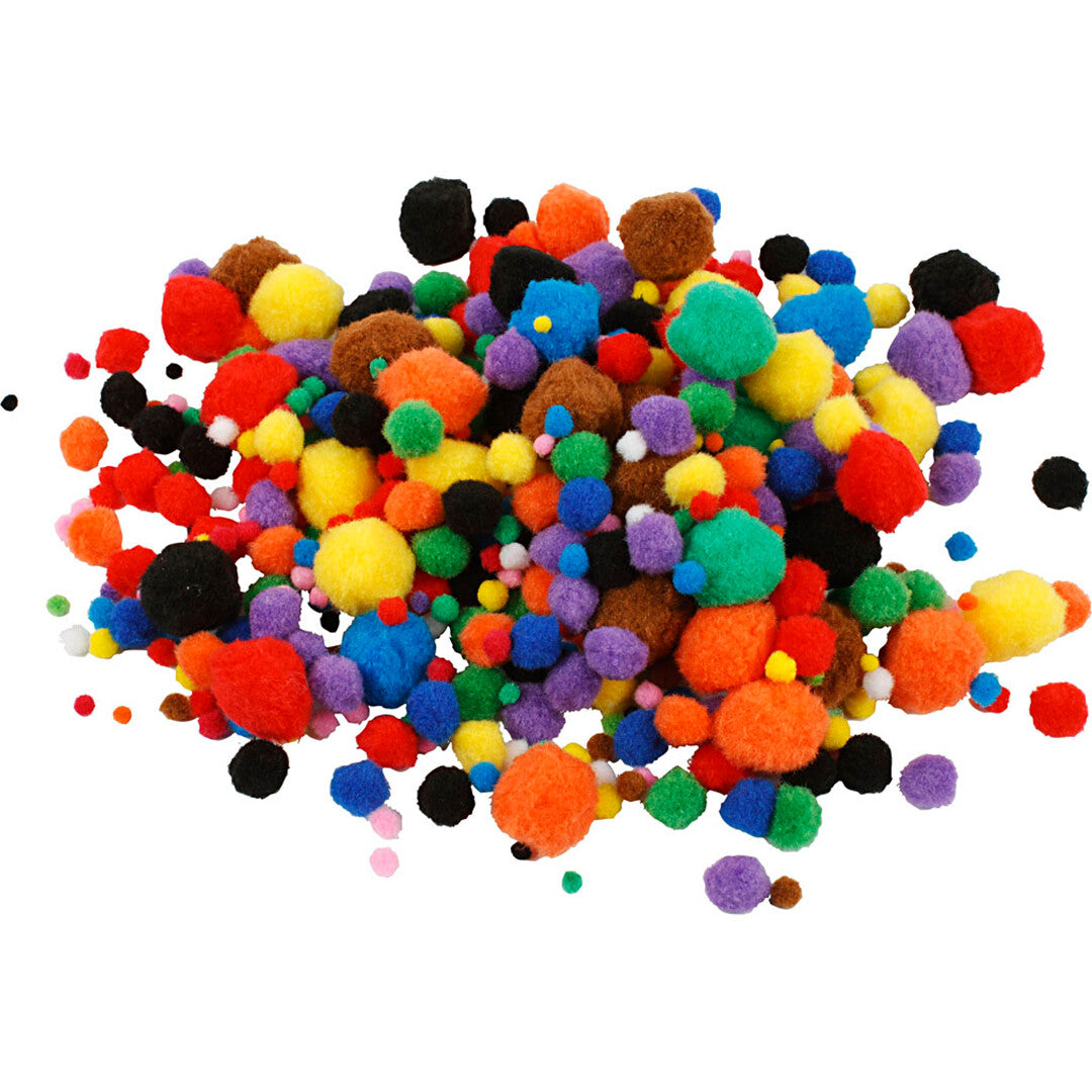 creativ company pompons mix - 42gr | 518900 | 0