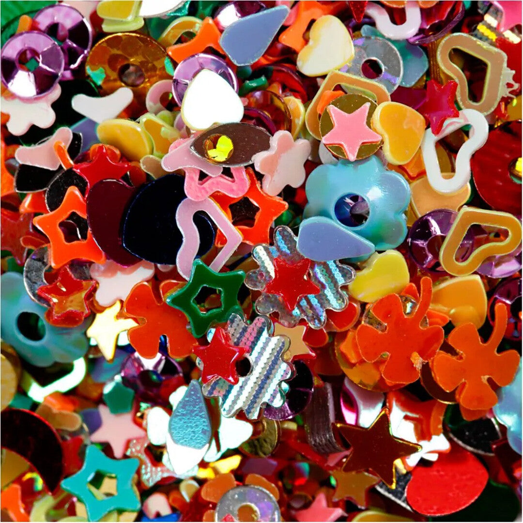 creativ company strooibus pailletten multi - 170gr | 52173 | 2