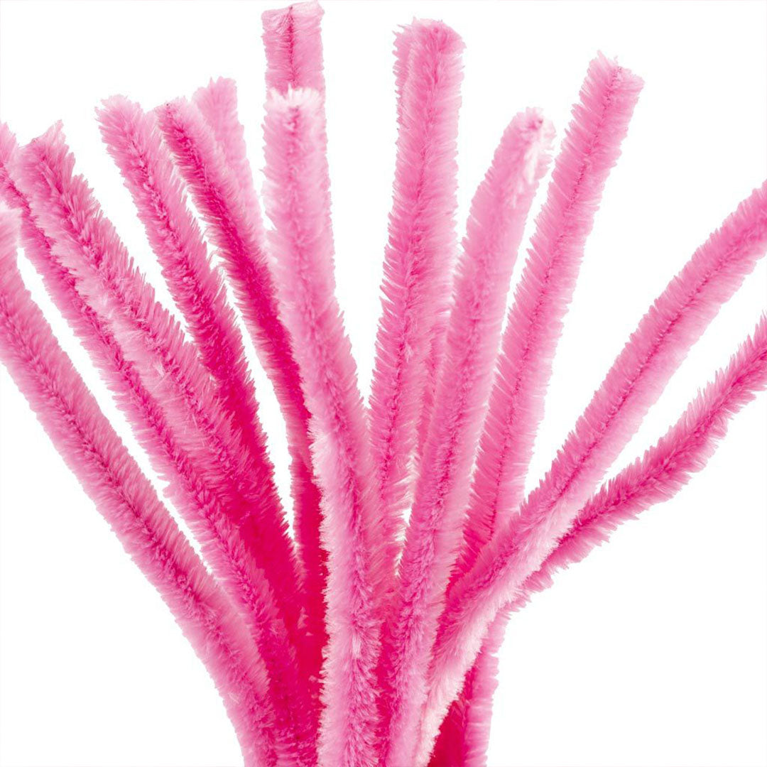 creativ company chenilledraad - roze - 15st | CREA52101 | 3