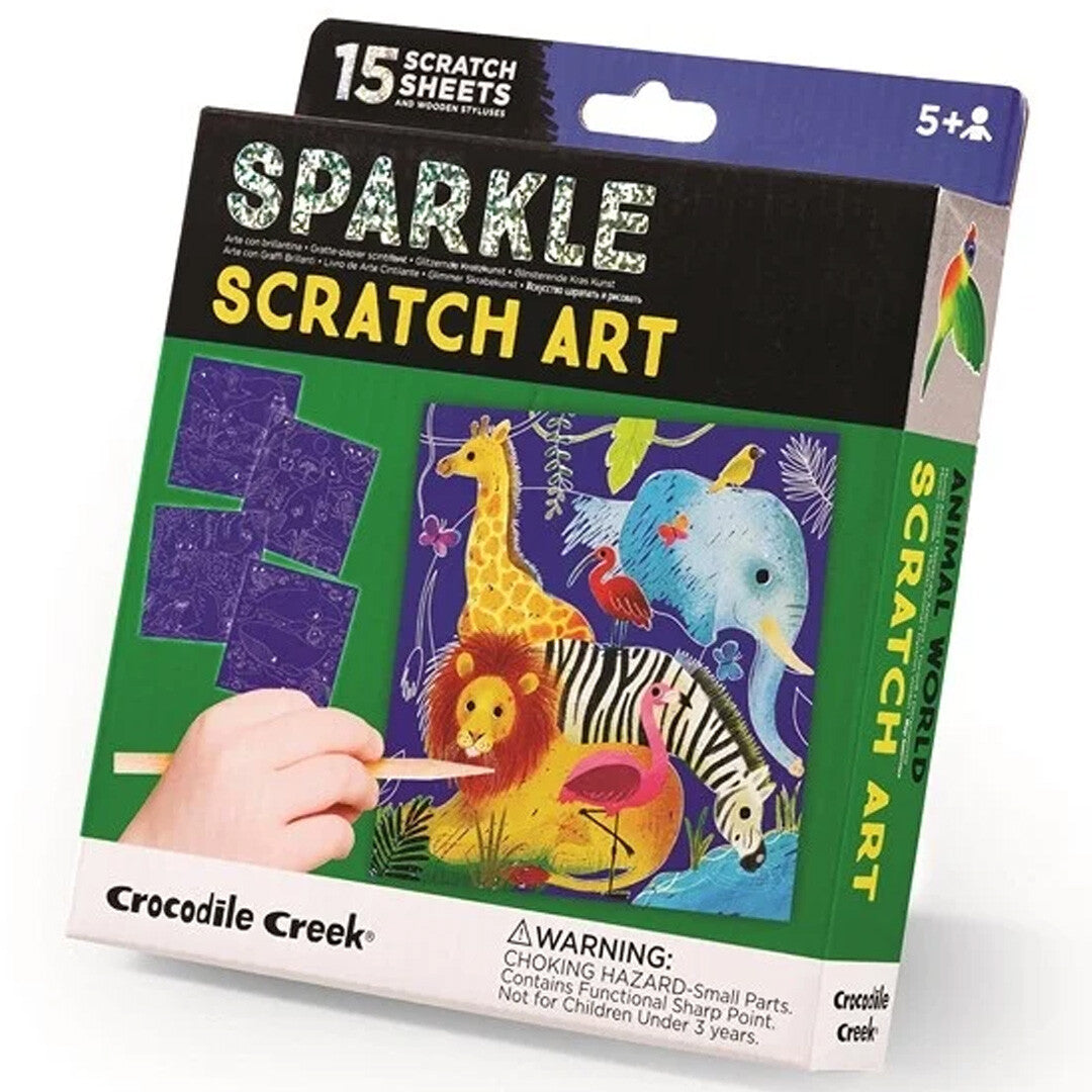 crocodile creek kraskaarten dierenwereld | CC75357 | 0