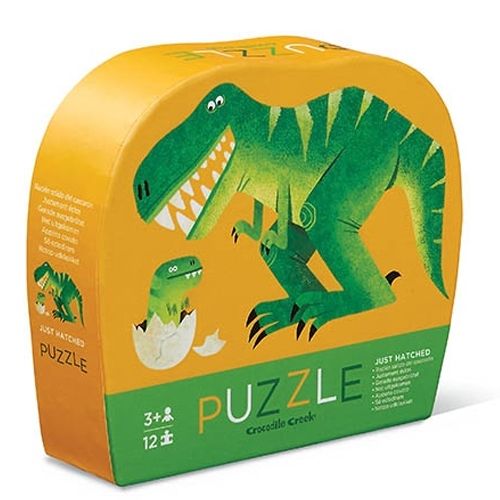crocodile creek mini puzzel - dinosaurus ei - 12st | CC41185 | 0